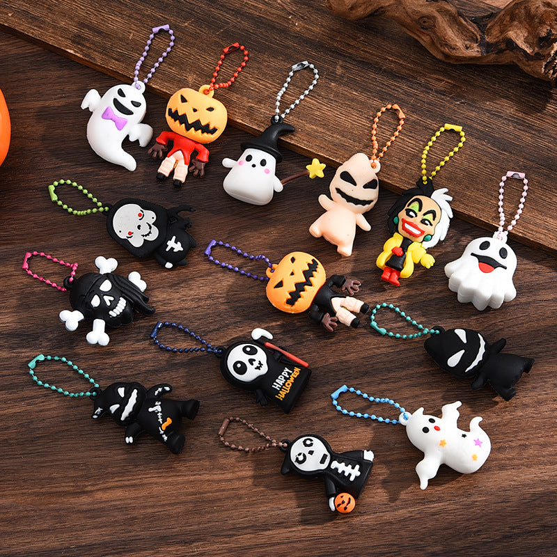 Wholesale  Pumpkin Ghost Keychain